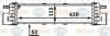 HELLA 8ML 376 723-191 Intercooler, charger